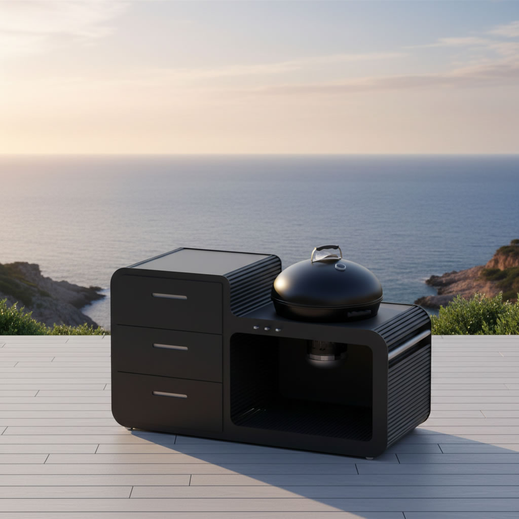 Braai Station 1.0 Luxury Outdoor Kitchen by ACESO