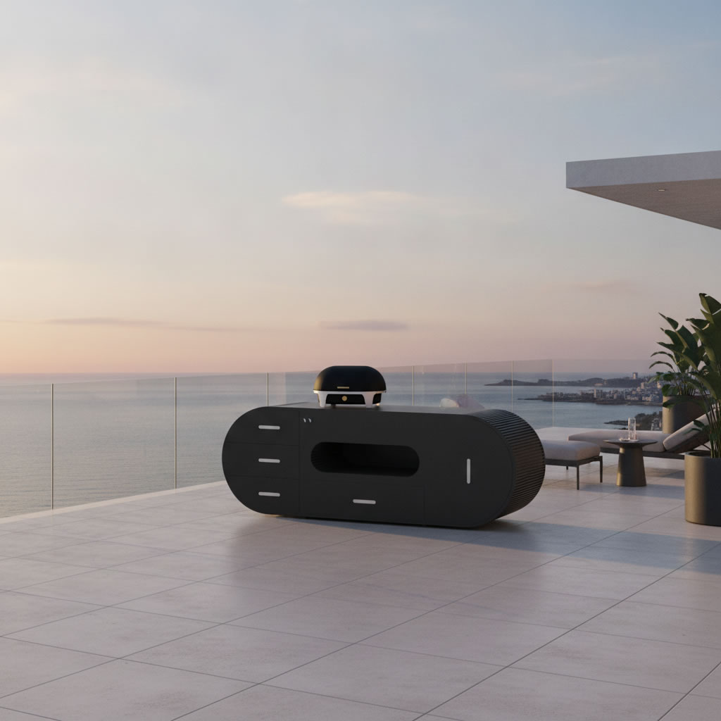Luxury Outdoor Kitchen Signature For Table Top Gas Cookers by ACESO