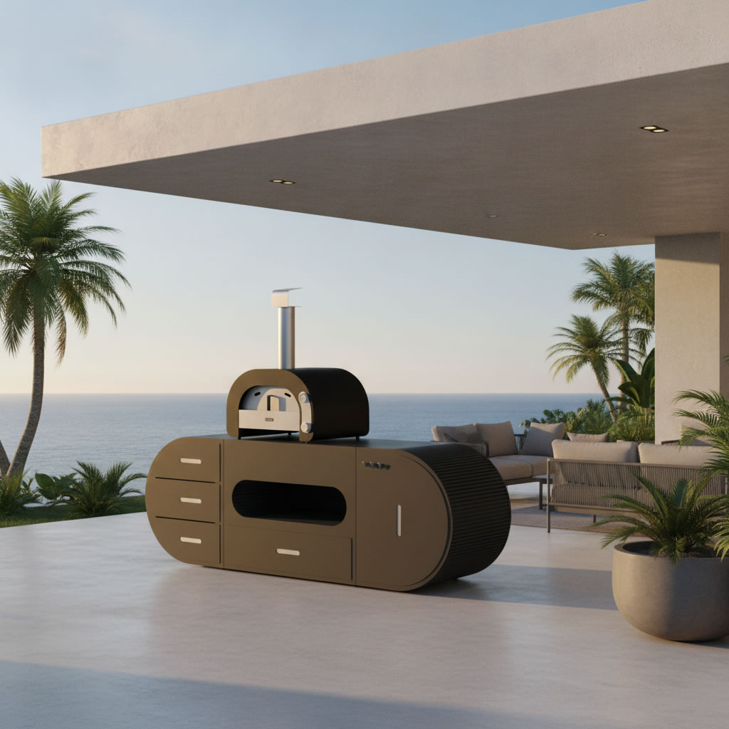 ACESO Standard + BRABURA Capitano Pizza Oven 60