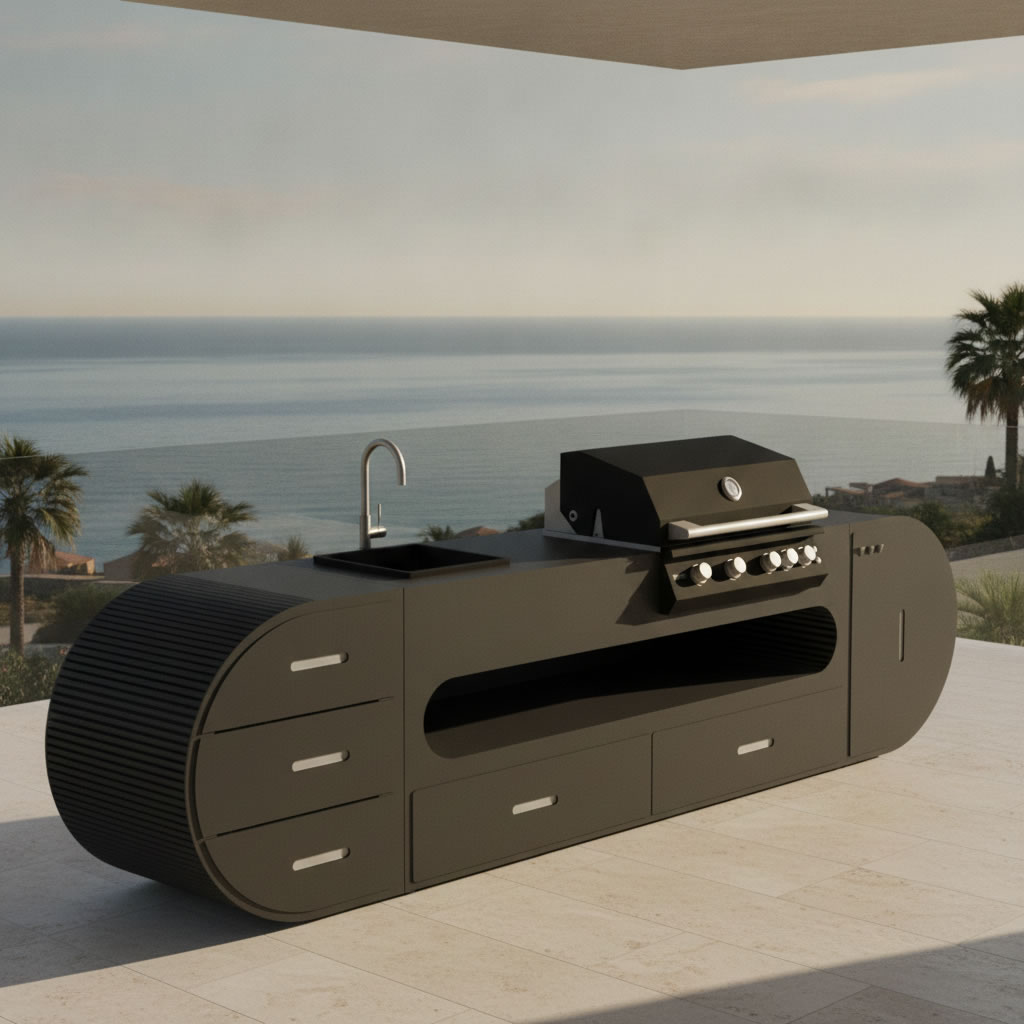 ACESO Outdoor Kitchen XL + BRABURA 400 RM - 1