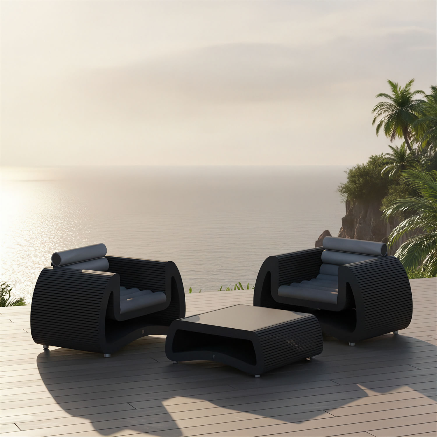 Holy Moly Outdoor Lounge Set by ACESO