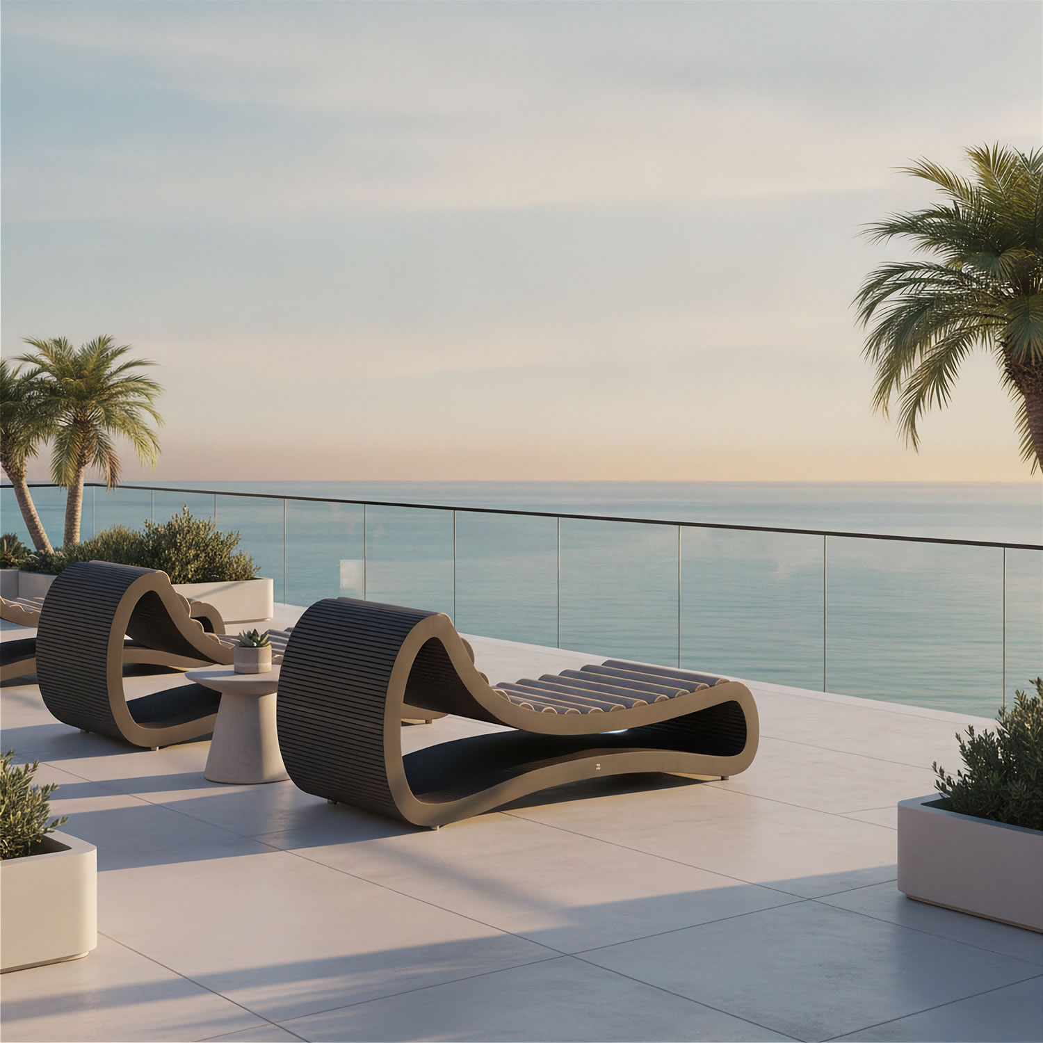 Holy Moly Outdoor Lounger by ACESO