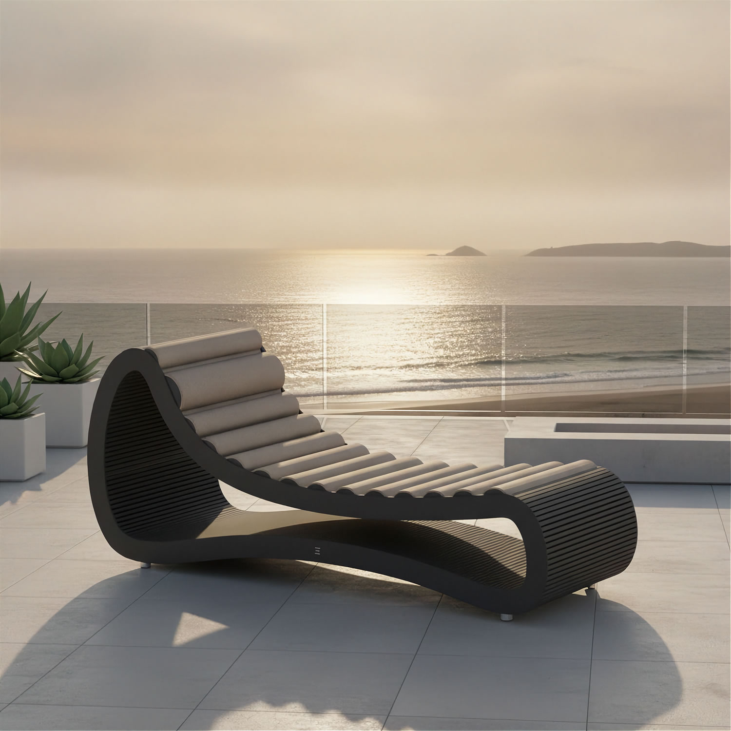 Holy Moly Outdoor Lounger by ACESO