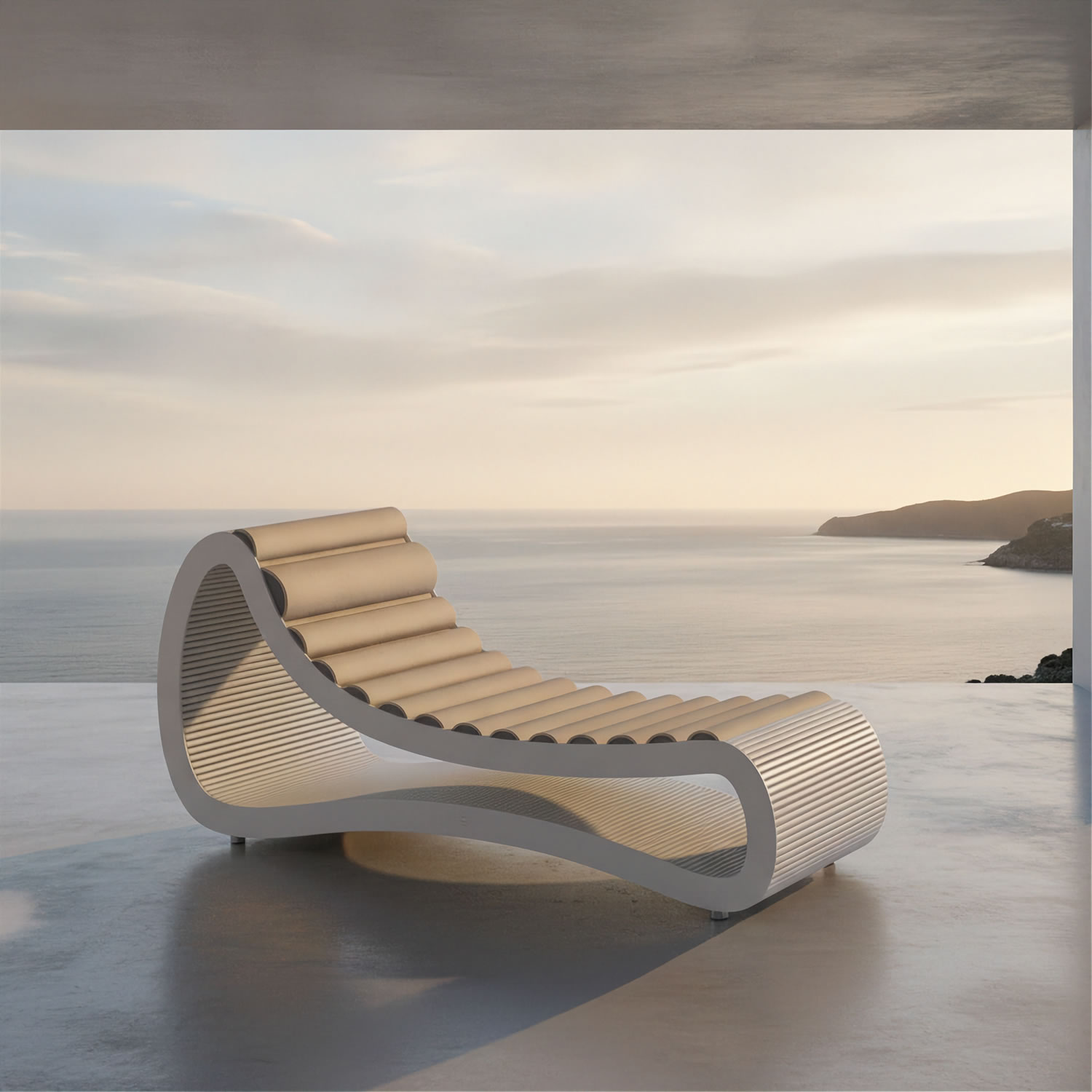 Holy Moly Outdoor Lounger by ACESO