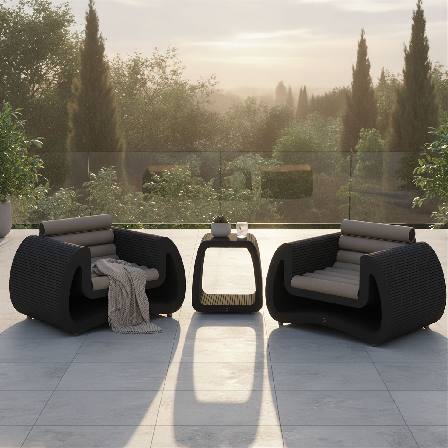 Holy Moly Outdoor Lounge Set by ACESO