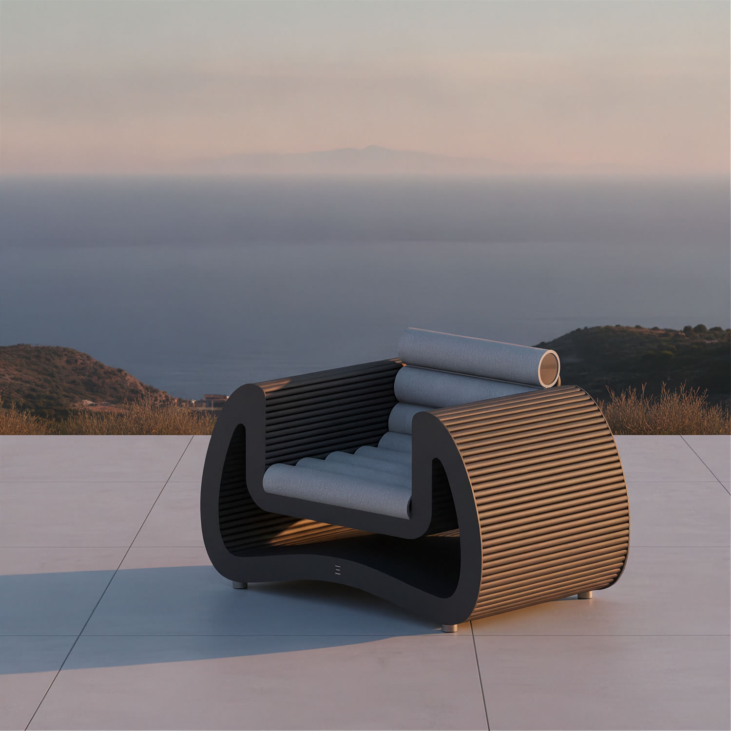 Holy Moly Outdoor Lounge Chair by ACESO