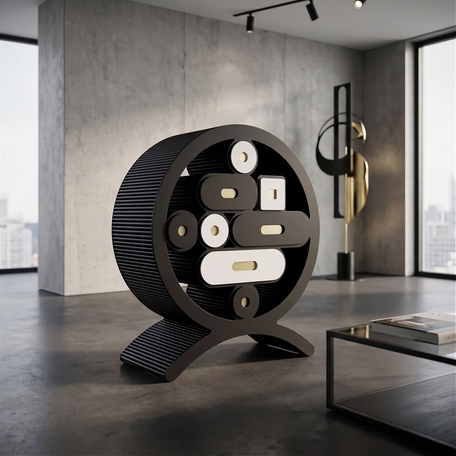 Encircled Ensemble #01 Single Edition Storage Chest by ACESO - That Precisely Imprecise Luxury Furniture Brand.
